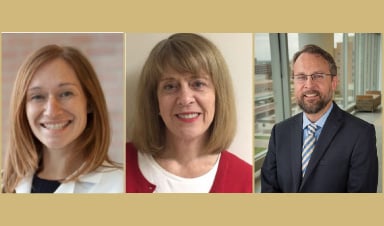 Trio of faculty