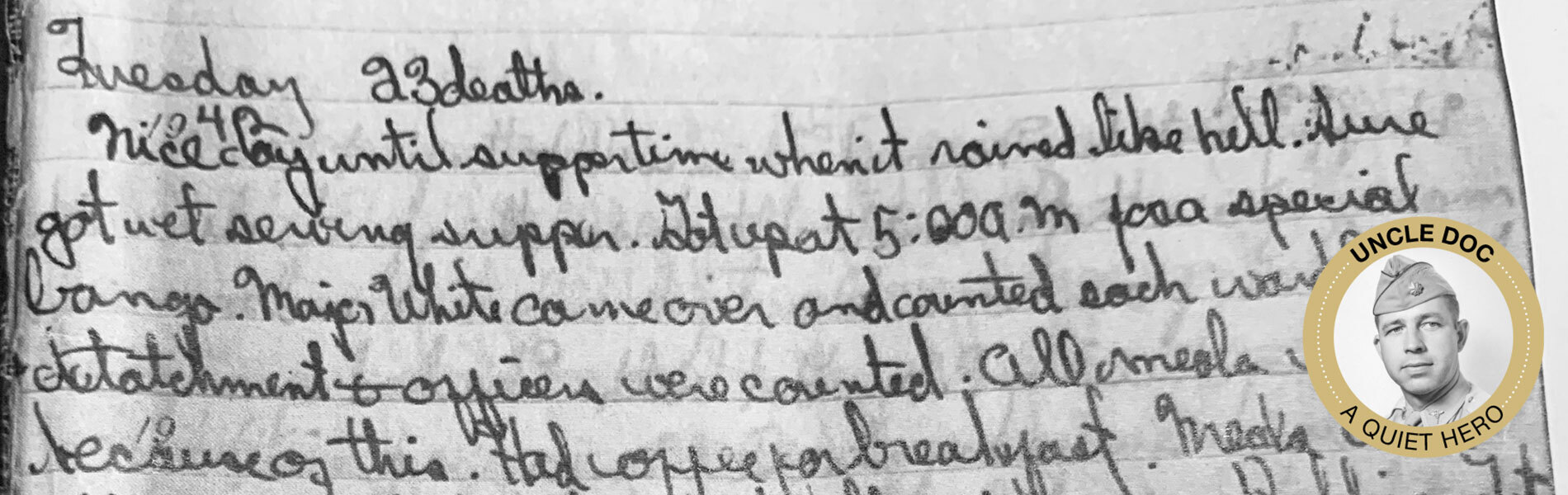 Selections from Jack Comstock's journal 