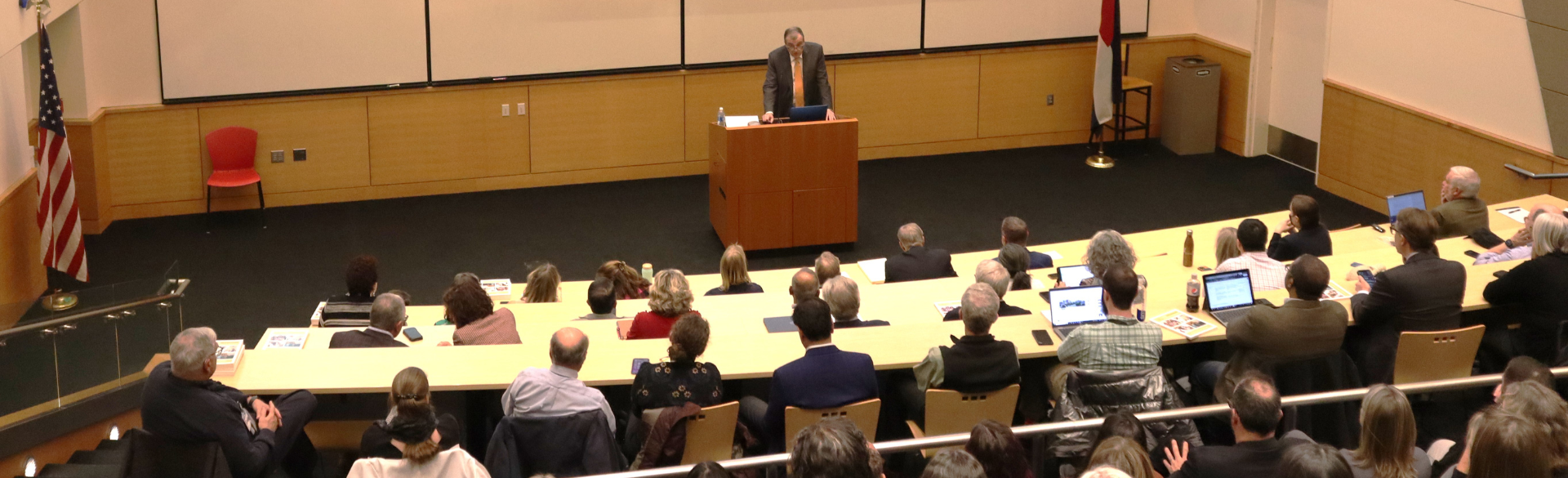 Dean Reilly delivers his annual State of the School address and announces recipients of major acceleration awards.