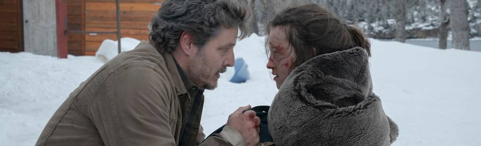 Pedro Pascal and Bella Ramsey in HBO's 'The Last of Us' 